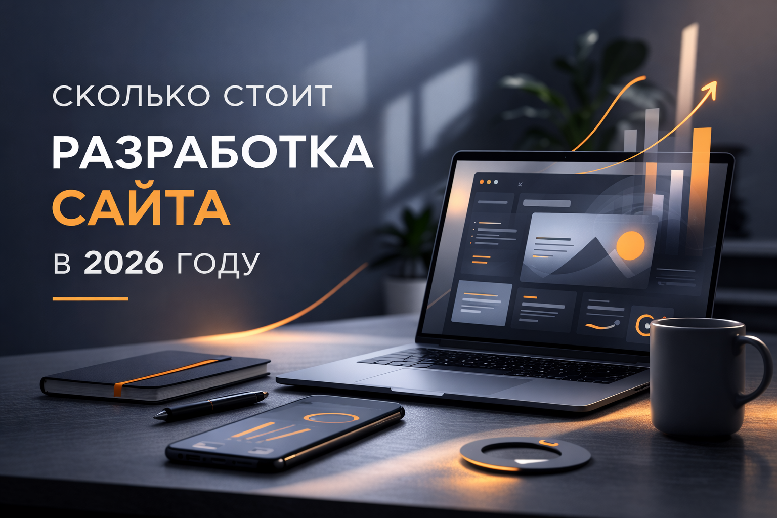 Сколько стоит разработка сайта в 2026 году